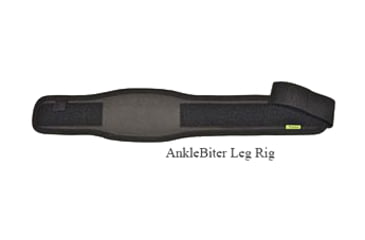 Image of Sticky Holsters AnkleBiter Wrap System Leg Rig, Black, AnkleBiter