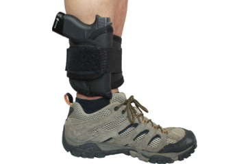 Image of Sticky Holsters AnkleBiter Wrap System Leg Rig, Black, AnkleBiter