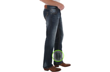 Image of Sticky Holsters AnkleBiter Wrap System Leg Rig, Black, AnkleBiter