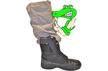 Image of Sticky Holsters AnkleBiter Wrap System Leg Rig, Black, AnkleBiter