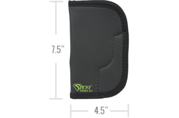 Image of Sticky Holsters LG-5 Holster, S&amp;W 629, 4 inch Barrel, Ambidextrous, Black, Large, LG-5