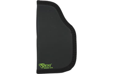 Image of Sticky Holsters LG-6L Holster Modified for Laser, 5 inch Barrel w/ Laser Or Light, Glock 20/21, Hk 45/P30L, S&amp;W M&amp;P 45, Ambidextrous, Black, Large, LG6LMODLS