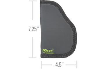 Image of Sticky Holsters LG-6S Holster Modified for Laser, 4.25 inch Barrel w/Laser Or Light- S&amp;W M&amp;P, HK Vp9, P30, FNS/X, Rug Amer./Sr, Ambidextrous, Black, Large, LG6SMODLS