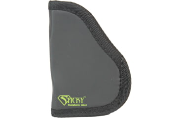 Image of Sticky Holsters MD-2 Holster, Rug LC9/380, SCCY Cpx, CZ Rami, Keltec PF9/P11 w/Laser or Light, Ambidextrous, Black, Medium, MD-2