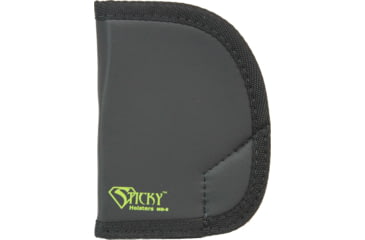 Image of Sticky Holsters MD-6 Holster, Chiappa Rhino w/2 inch Barrel, Taurus Tracker w/4 inch Barrel, Ambidextrous, Black, Medium, MD-6