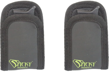 Image of Sticky Holsters Mini Mag Sleeve, 2 Pack, Black, Mini Mag Sleeve x2