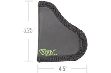 Image of Sticky Holsters SM-4 Holster, Taurus Curve, Ambidextrous, Black, Small, SM-4