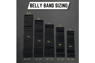 Image of Sticky Belly Band Small 24-34 Works W/ Sticky Holsters Tan