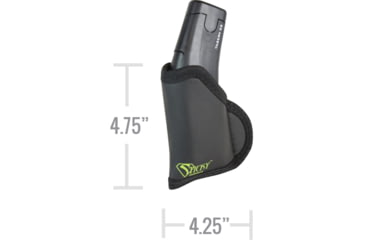 Image of Sticky Holsters Taser Bolt/C2 IWB Holster For Taser Bolt, Ambidextrous, Black, TBFC2IWB