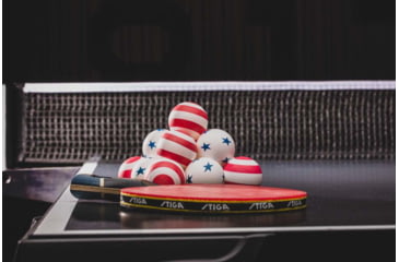 Image of STIGA 1-Star Stars And Stripes Balls, Red, White &amp; Blue, T1471
