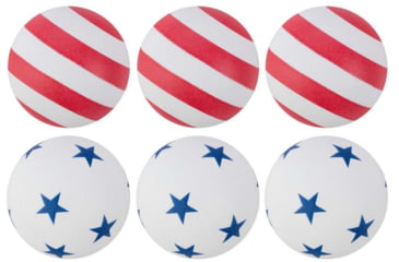 Image of STIGA 1-Star Stars And Stripes Balls, Red, White &amp; Blue, T1471