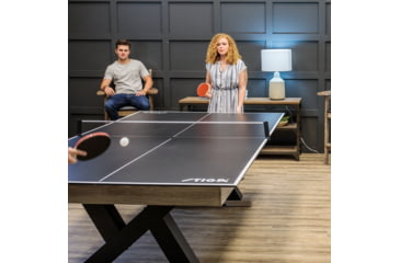 Image of STIGA 4-Piece Table Tennis Conversion Top, Black, T8490W