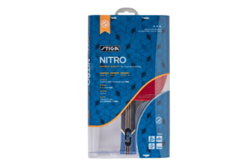 Image of STIGA Nitro Table Tennis Racket, Red, T1271