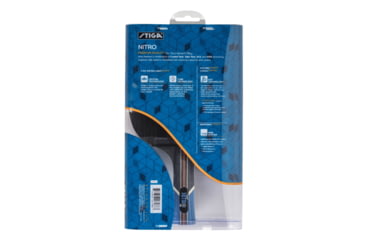 Image of STIGA Nitro Table Tennis Racket, Red, T1271