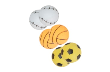 Image of STIGA One-Star Table Tennis Balls, 6-Pack, Yellow/Orange, T1405