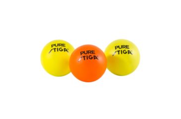 Image of Stiga Pure Color Advance Table Tennis Bat, 2 Player Set, Orange &amp; Green T159401