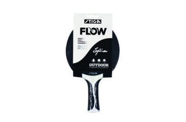 Image of Stiga Table Tennis Flow Racket, Black, Black, T1285B
