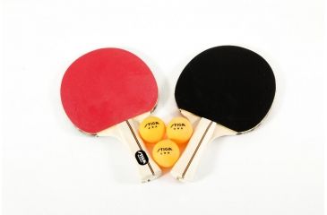 Image of Stiga Table Tennis Performance Player Sets, 2 Player Set, Red &amp; Black T1362