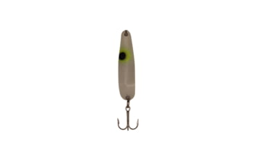 Image of Stinger Scorpion Spoon Lightweight Trolling Spoon, 2.25in .1oz., #5 VMC Hooks, Glow Worm, XGL