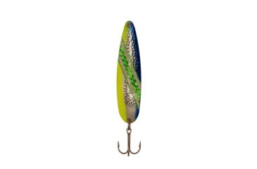 Image of Stinger Stinger Spoon Lightweight Trolling Spoon, 3.75in .3oz., #2 VMC Hooks, Silver Hammered, Blue Dolphin, SH77