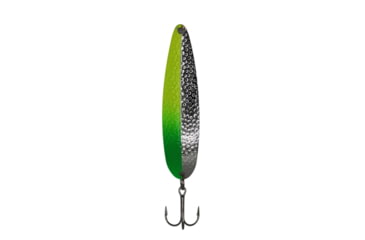 Image of Stinger Stinger Spoon Lightweight Trolling Spoon, 3.75in .3oz., #2 VMC Hooks, Silver Hammered, Mongoose, SHCGT