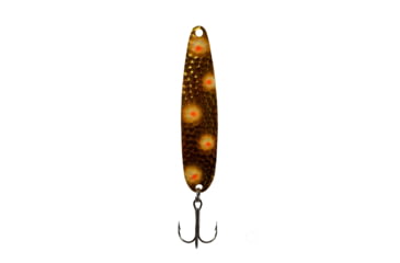 Image of Stinger Stinger Spoon Lightweight Trolling Spoon, 3.75in .3oz., #2 VMC Hooks, Silver Hammered, Spring Chicken, SH266