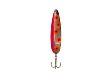 Image of Stinger Stingray Spoon Lightweight Trolling Spoon, 4.25in .4oz., #1 VMC Hooks, Pinkie Uv, NS417UV
