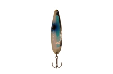 Image of Stinger Stingray Spoon Lightweight Trolling Spoon, 4.25in .4oz., #1 VMC Hooks, Uv Salmon Viagra, NSVUV