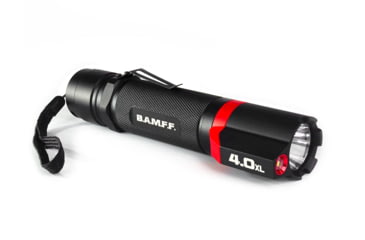 Image of STKR Concepts BAMFF 4.0XL- 400 Lumens Dual LED Flashlight, Black/ Red, 00156