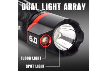 Image of STKR Concepts Bamff 6.0 600 Lumens Dual Cree Led Flshlght W/flood