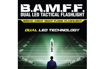 Image of STKR Concepts Bamff 6.0 600 Lumens Dual Cree Led Flshlght W/flood