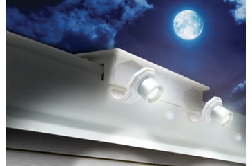 Image of STKR Concepts EZ Home Security Solar Spot Lights, White, One Size, 14212