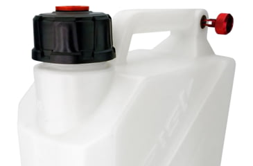 Image of STKR Concepts EZ5 Combo, 5 Gallon Utility Jug W/ Hose Bender And Floor Mount, White, 00104