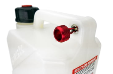 Image of STKR Concepts EZ5 Combo, 5 Gallon Utility Jug W/ Hose Bender And Floor Mount, White, 00104