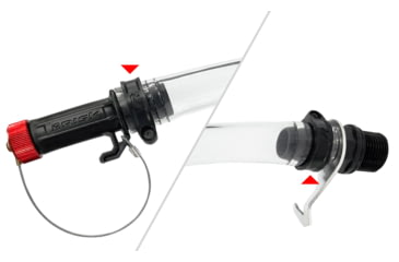 Image of STKR Concepts EZ5 Combo, 5 Gallon Utility Jug W/ Hose Bender And Floor Mount, White, 00104