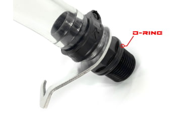 Image of STKR Concepts EZ5 Combo, 5 Gallon Utility Jug W/ Hose Bender And Floor Mount, White, 00104