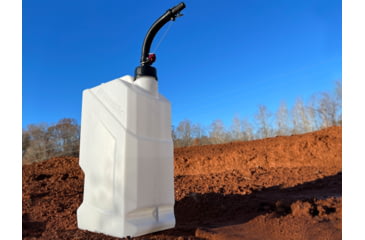 Image of STKR Concepts EZ3 Utility Jug w/ Black Edition Spout and Mount, 3 Gallon, White, 14209