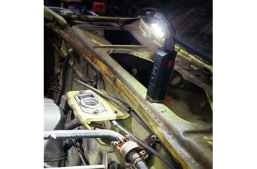 Image of STKR Concepts FLEXIT 4.0 1x 18650 Lithium Rechargeable 1x CREE LED Pocket Light, 400 Lumens, Black/Grey, 00168