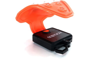 Image of STKR Concepts FLEXIT AUTO Roadside Flashlight Safety Combo Kit - A 200 Lumen, 3x AA Ultra-Flexible Roadside Safety LED Flashlight &amp; High-Vis Safety Vest, Orange, 00388