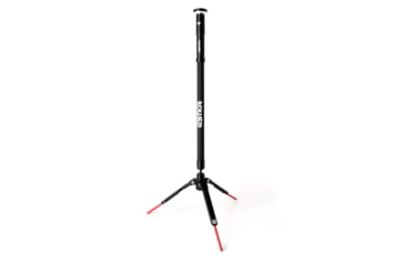 Image of STKR Concepts Fli PRO Telescoping Canopy Light, 8 Foot Extention, Removable Flashlight, Black, 12679
