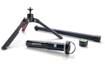 Image of STKR Concepts Fli PRO Telescoping Canopy Light, 8 Foot Extention, Removable Flashlight, Black, 12679