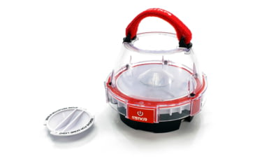 Image of STKR Concepts ILLUMiDOME- Mini Waterproof Lantern, Red, 00245, EDEMO1