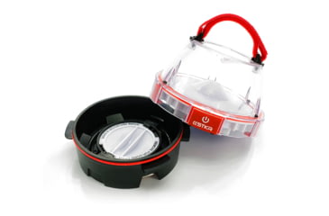 Image of STKR Concepts ILLUMiDOME- Mini Waterproof Lantern, Red, 00245, EDEMO1