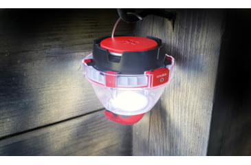Image of STKR Concepts ILLUMiDOME- Mini Waterproof Lantern, Red, 00245, EDEMO1