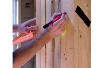 Image of STKR Concepts Mechanical Carpenter Pencil w/ 3 pieces of Lead, Red, 77629