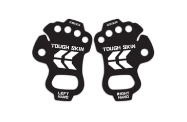 Image of STKR Concepts Tough Skin- Palm Protective Gloves, Black, Small/ Medium, 00117