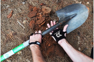 Image of STKR Concepts Tough Skin- Palm Protective Gloves, Black, Small/ Medium, 00117