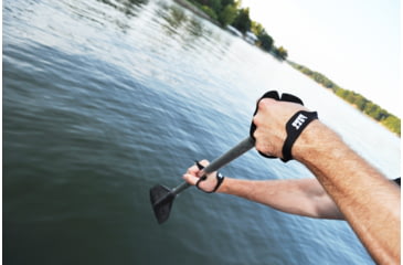 Image of STKR Concepts Tough Skin- Palm Protective Gloves, Black, Small/ Medium, 00117