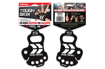 Image of STKR Concepts Tough Skin- Palm Protective Gloves, Black, Small/ Medium, 00117
