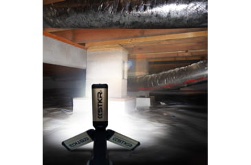 Image of STKR Concepts Tri-Mobile with Tripod, 2000 Lumen Area Work Light, Black, 12681